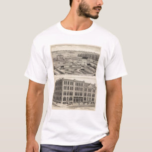 Arkansas-Stadt-Rollen-MühlLandkreis, Kansas T-Shirt