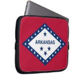 Arkansas State Flag Laptop Sleeve (Vorne Rechts)