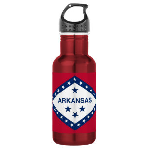 Arkansas State Flag Liberty Flasche Trinkflasche