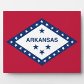 Arkansas State Flag Plaque Fotoplatte (Vorderseite)