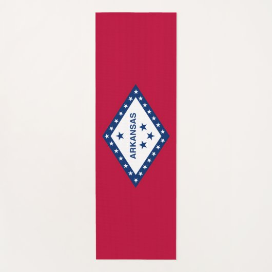 Arkansas State Flag Yogamatte (Vorderseite)
