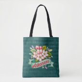 Arkansas State Flowers Emblem Tasche (Vorderseite)
