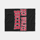 Arkansas State Red Wolves A-state Soccer Ncaa Asta Fleecedecke (Vorderseite (Horizontal))