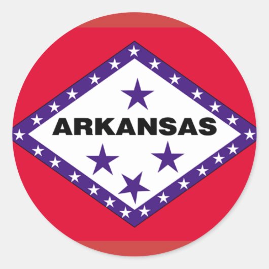 Arkansas Sticker (Vorderseite)