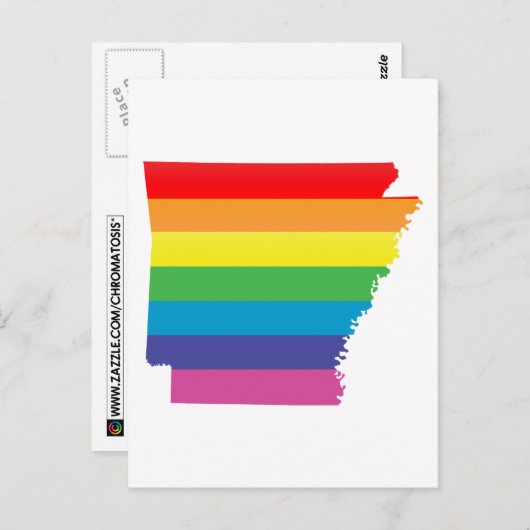 arkansas stolz. postkarte (Vorne/Hinten)