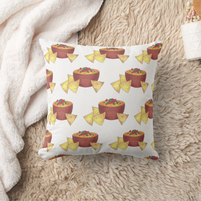 Arkansas Style Käse Dip Nacho Feinschmecker Snack Kissen (Decke)