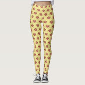 Arkansas Style Käse Dip Nacho Feinschmecker Snack Leggings (Vorderseite)