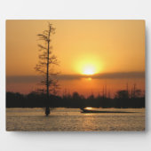 Arkansas Sunrise auf Millwood Lake Canvas Print Fotoplatte (Vorderseite)