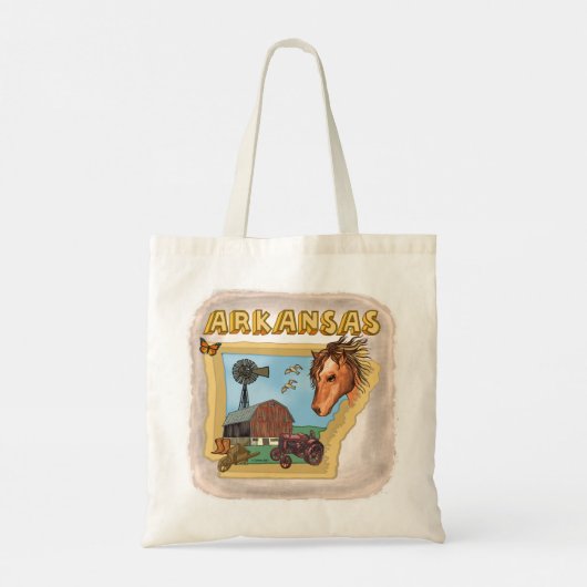 Arkansas-Tasche Tragetasche (Rückseite)