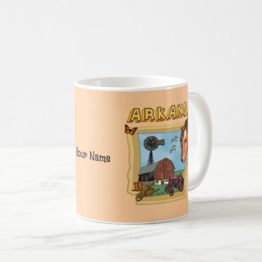 Arkansas Tasse (VorderseiteRechts)