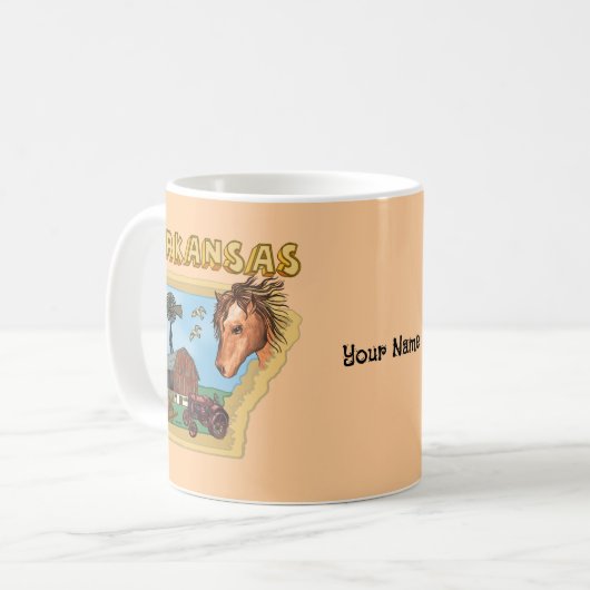 Arkansas Tasse (Vorderseite Links)