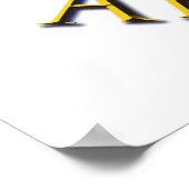 Arkansas-Tee-Party-Plakate Poster (Ecke)