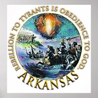 Arkansas-Tee-Party-Plakate Poster