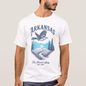 Arkansas The Natural State T-Shirt (Vorderseite)