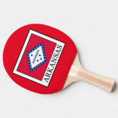 Arkansas Tischtennis Schläger (Seitenansicht)