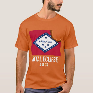 Arkansas Total Eclipse 8. April 2024 T-Shirt