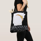 Arkansas Total Solar Eclipse April 8 2024 USA Kart Tasche (Von Nahem)