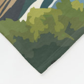 Arkansas Travel Art Vintag Fleecedecke (Ecke)