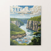 Arkansas Travel Art Vintag Puzzle (Vertikal)