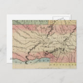 Arkansas und Oklahoma Postkarte (Vorne/Hinten)