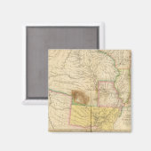 Arkansas USA Magnet (Vorderseite/Rückseite)