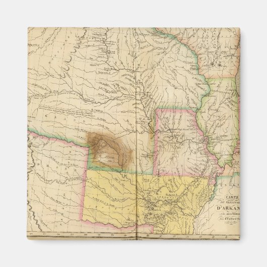 Arkansas USA Magnet (Vorne)