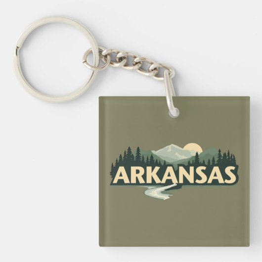 Arkansas USA Schlüsselanhänger (Vorderseite)