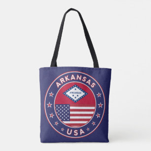 Arkansas, USA Staaten, blaue Tasche