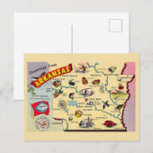 Arkansas Vintage Karte Postkarte (Vorne/Hinten)
