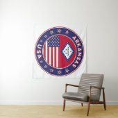 Arkansas Wandteppich (Beispiel (Horizontal))