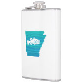 Arkansas Wave Fishing Flachmann (Links)