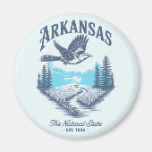 Arkansas – Wild and Beautiful Magnet (Vorne)