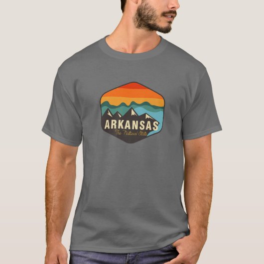 Arkansas Wilderness Patch T-Shirt (Vorderseite)