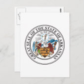 Arkansas-Zeichen Postkarte (Vorne/Hinten)