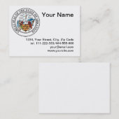 Arkansas-Zeichen Visitenkarte (Vorne/Hinten)