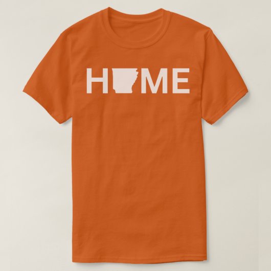 Arkansas Zuhause TShirt (Design vorne)