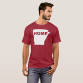 Arkansas Zuhause weg vom Staat T - Shirt T-Shirts (Vorne ganz)