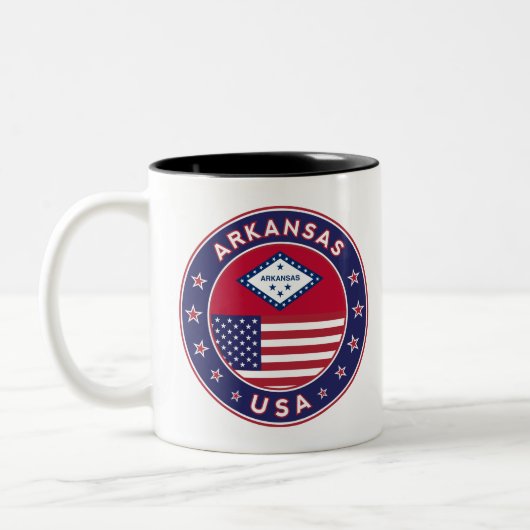 Arkansas Zweifarbige Tasse (Links)