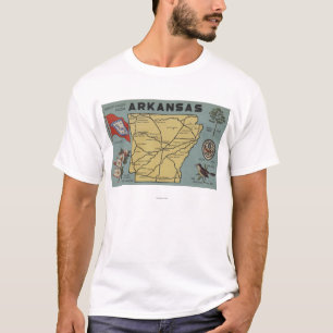 ArkansasLarge Buchstabe ScenesArkansas 2 T-Shirt