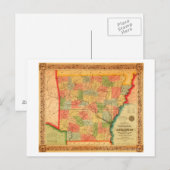 ArkansasPanoramakarte Arkansas Postkarte (Vorne/Hinten)