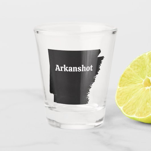 Arkanshot Schnapsglas (Vorderseite)