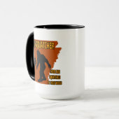 Arkansquatcher Tasse (Vorderseite Links)