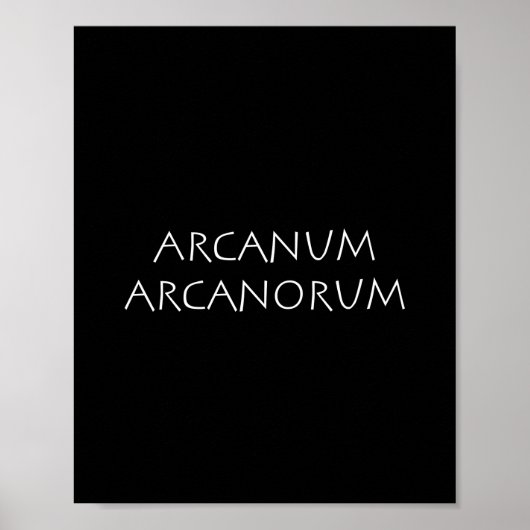 Arkanum Poster (Vorne)