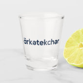 Arketekcher Shot Glass Schnapsglas (Vorderseite)