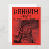 Arkham Asyl: Beschränkungen Postkarte (Vorne/Hinten)