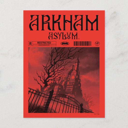Arkham Asyl: Beschränkungen Postkarte (Vorderseite)