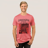 Arkham Asyl: Beschränkungen Tri-Blend Shirt (Vorderseite voll)