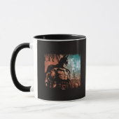 Arkham City Batman gemischte Medien Tasse (Links)
