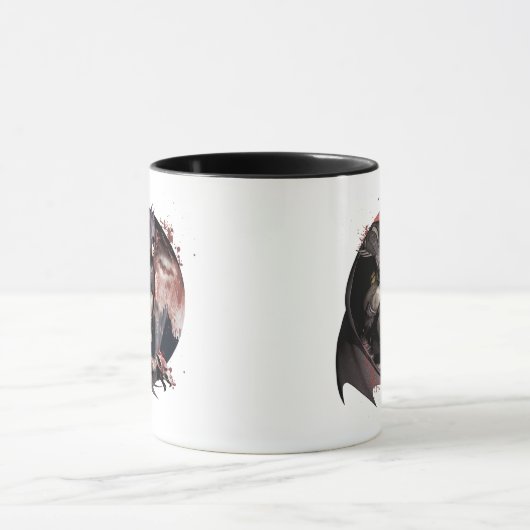 Arkham City Batman Moon Tasse (Zentrum)