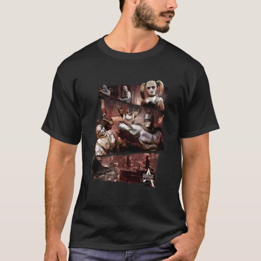 Arkham City Characters Trifold T-Shirt (Vorderseite)